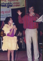Akanksha badami childhood photo