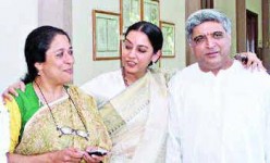 Arundathi nag with javed akhtar and shabana azmi