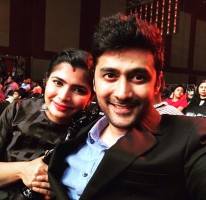 Chinmayee with husband rahul ravindran